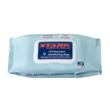 Anti bacterial Alcohal Wet Wipes Cleaning Hand